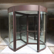 Porte automatique rotative en verre de l&#39;hôtel